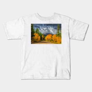 Changing Of The Colors - Colorado's New Coat Kids T-Shirt